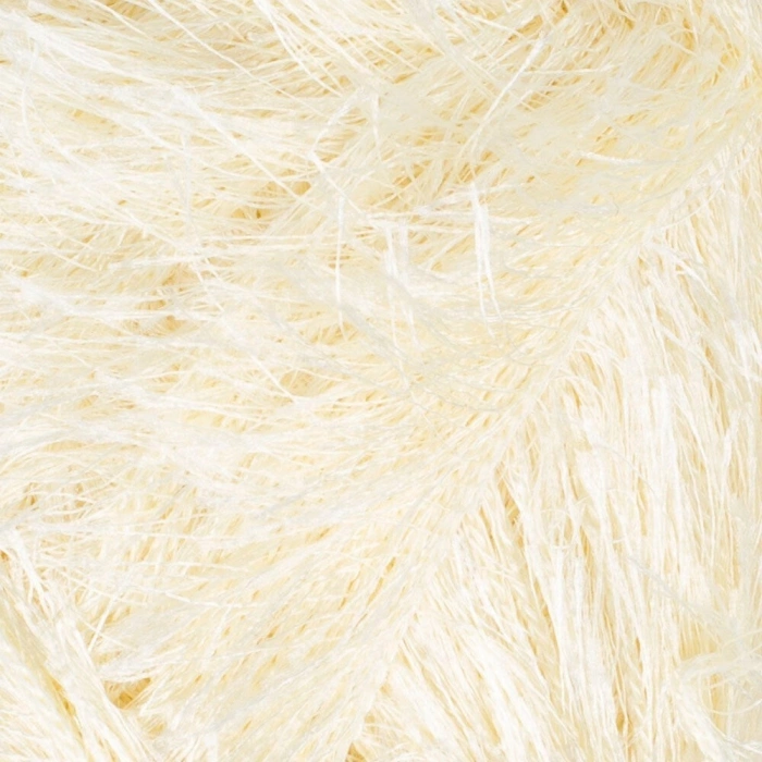 Loren Furry Cream Hand Knitting Yarn - RF065 - 34062