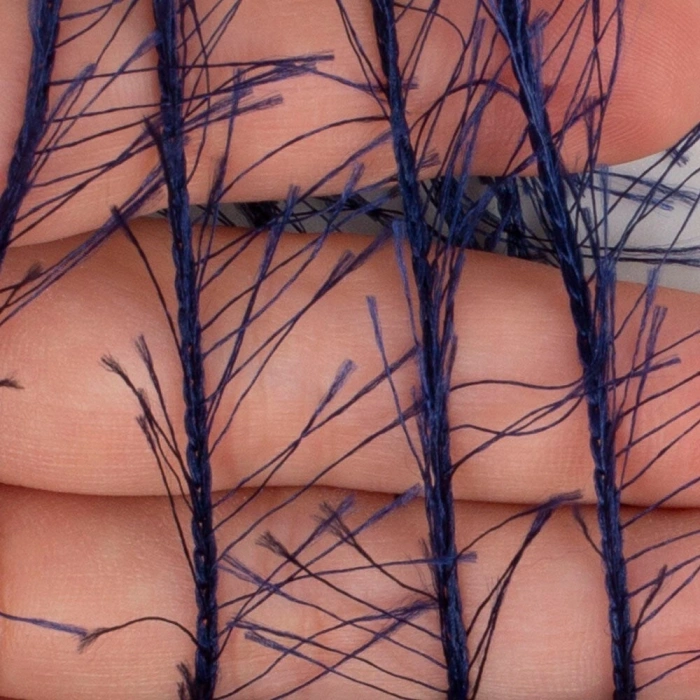 Loren Furry Navy Hand Knitting Yarn - RF005 - 34044