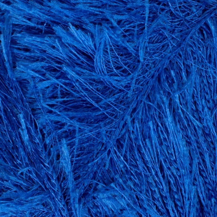 Loren Furry Sapphire Blue Hand Knitting Yarn - RF004 - 34043