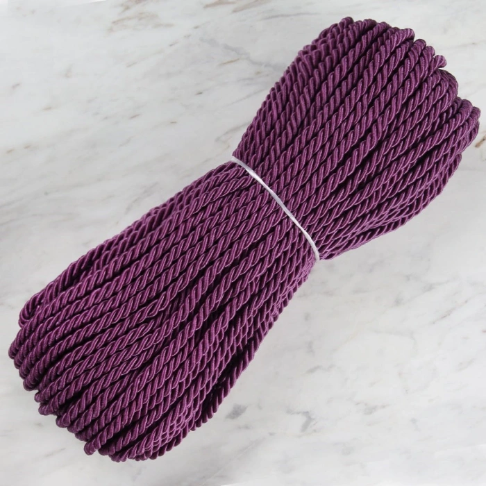 Loren Jute Cord Rope 50mt Purple