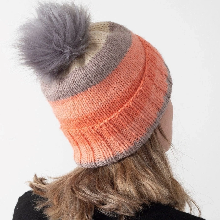 Loren Fluffy Green Pom Pom