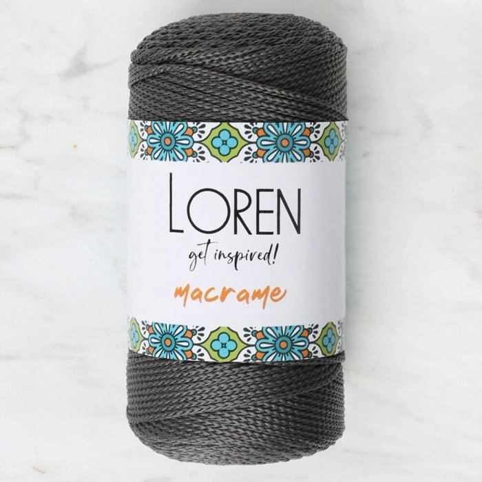 Loren Macrame Füme El Örgü İpi - RM 067 - 34341