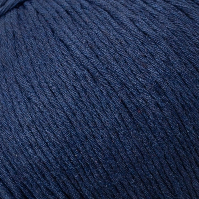 Loren Natural Cotton Navy Hand Knitting Yarn - R005 - 33900