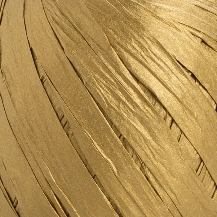 Loren Natural Raffia 30 gr Altın Kağıt İp