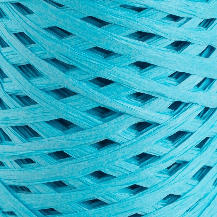 Loren Natural Raffia 90 gr Turkuaz Kağıt İp - 20