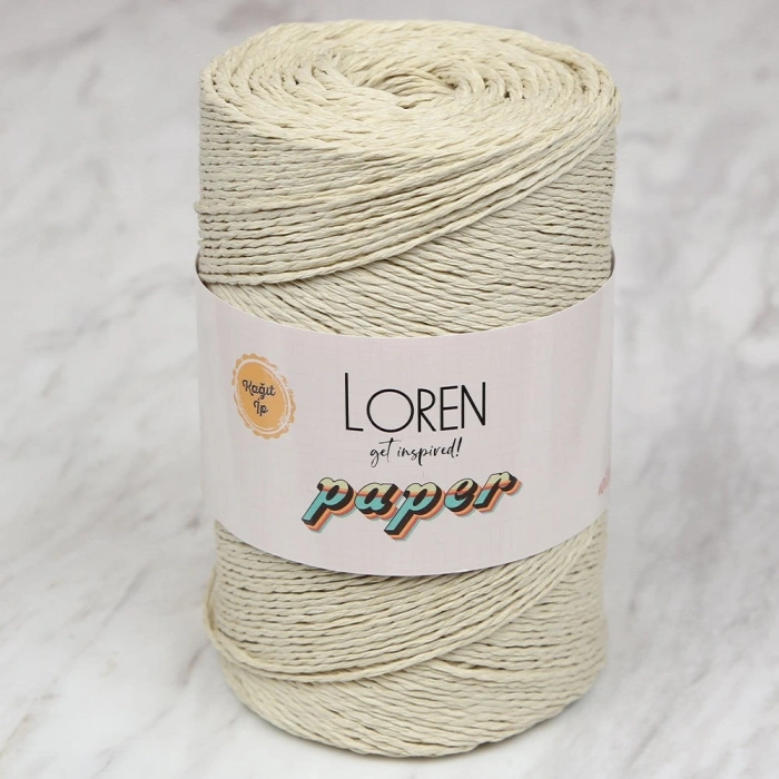 Loren Paper Krem Kağıt İpi - RH39