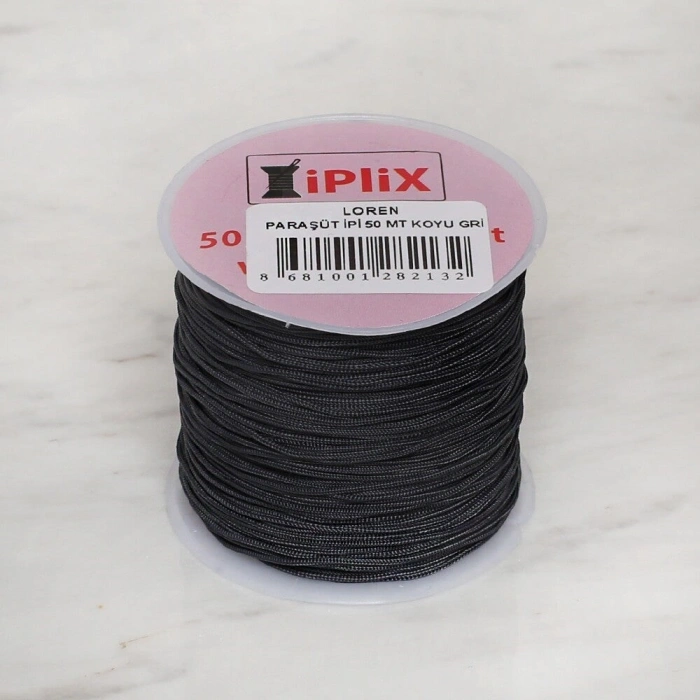 Loren Parachute Cord 50 mt Dark Grey