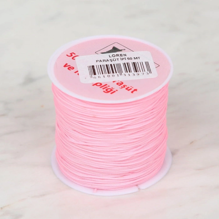 Loren Paraşüt İpi 50 mt Pembe