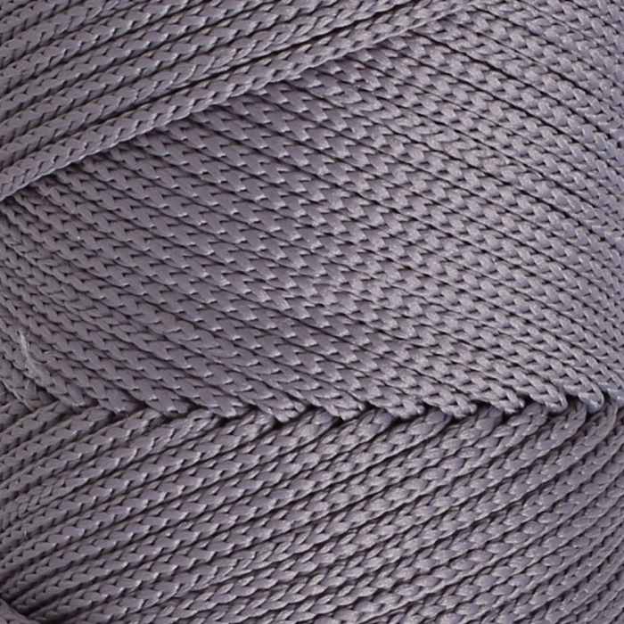 Loren Polyester Soft Macrame Gray Hand Knitting Yarn - LM050 - 34448