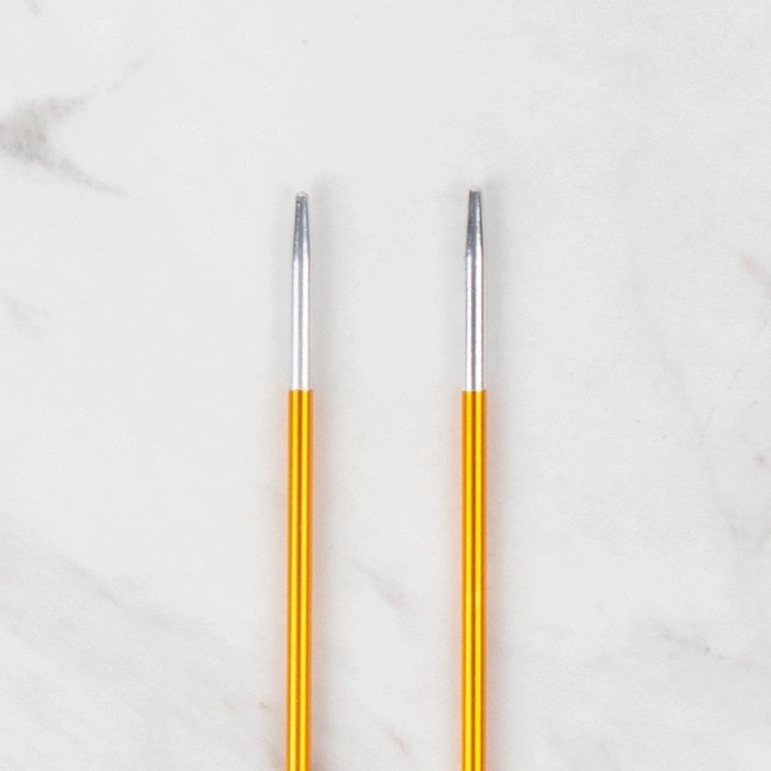 Loren Rythm 2,5mm Sarı Renkli Metal Örgü Şişi