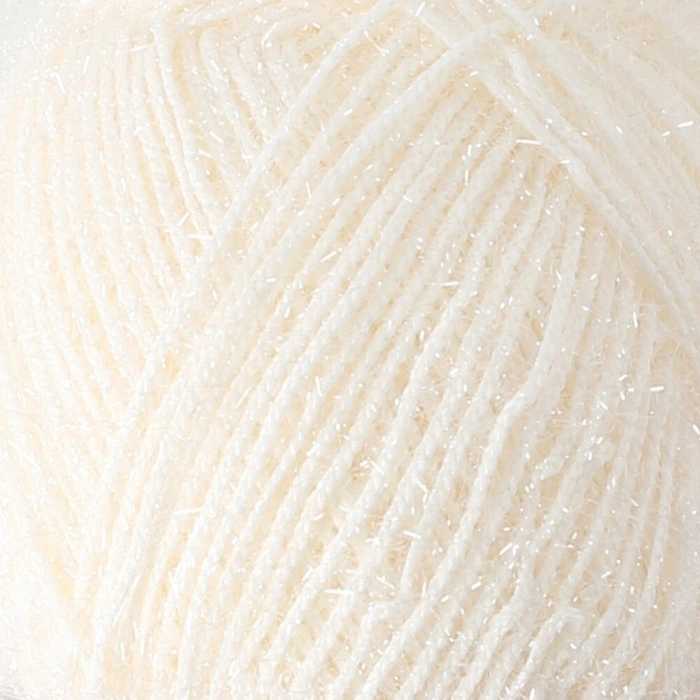 LOREN SILVER WHITE KNITTING YARN - RS0064 - 34070