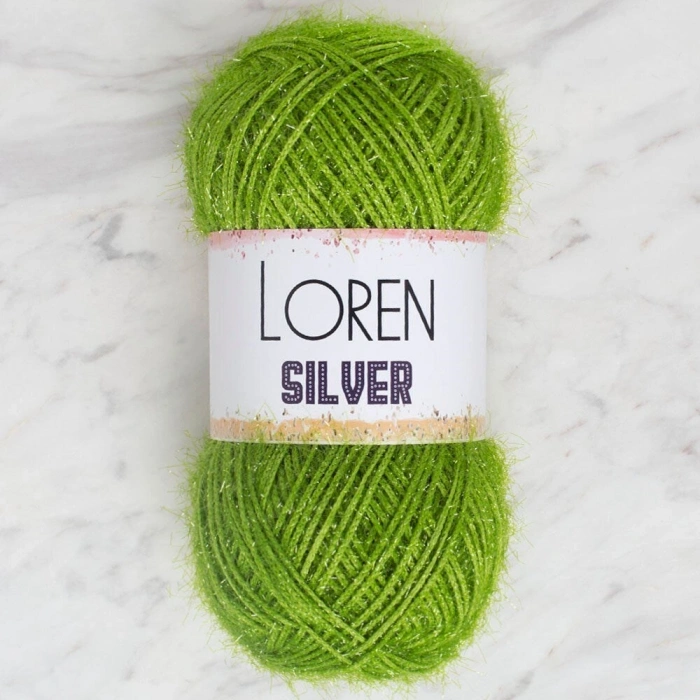 Loren Silver Green Knitting Yarn - RS0047 - 34099