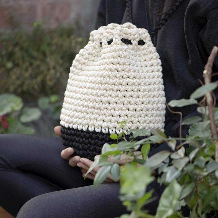 Loren XL Macrame Pink Hand Knitting Yarn - R047 - 33712