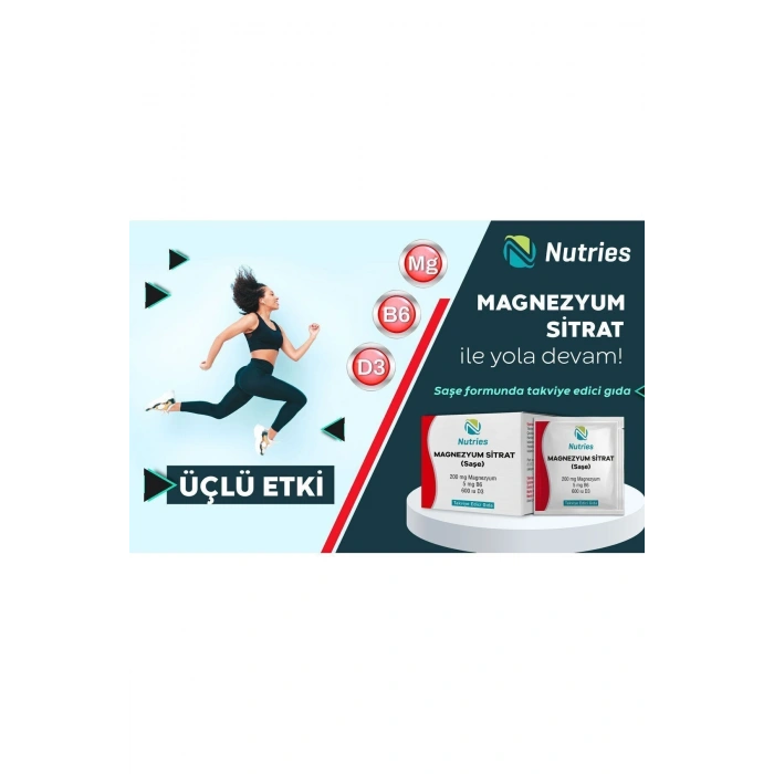 Magnezyum Sitrat Saşe – 2’li Avantaj Paketi