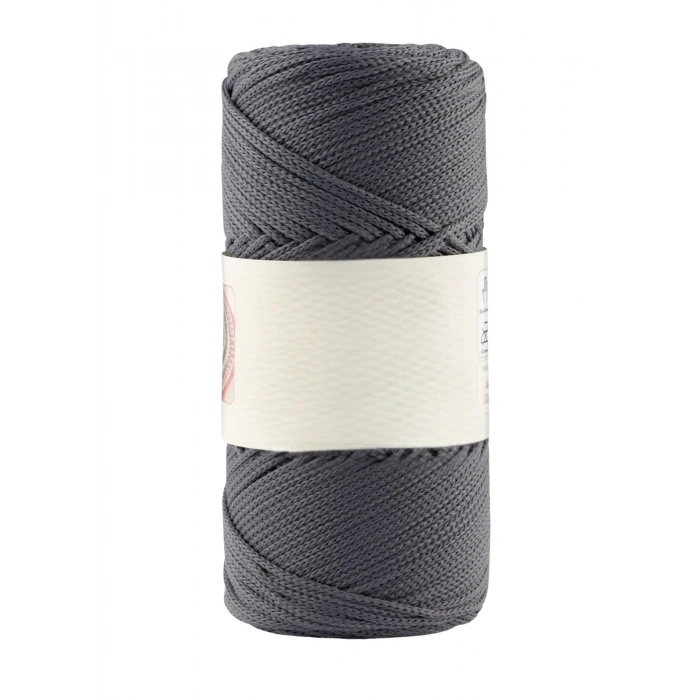 Makrome İpi 3mm Polyester Antrasit