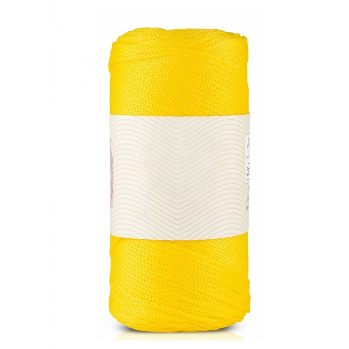 Makrome İpi 3mm Polyester Koyu Sarı