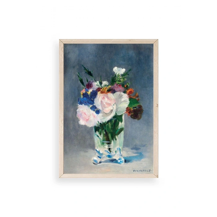 Manet Ahşap Çerçeveli Tablo 23 x 30