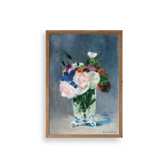 Manet Ahşap Çerçeveli Tablo 23 x 30