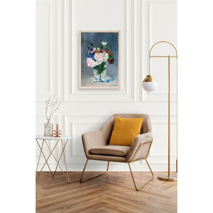 Manet Ahşap Çerçeveli Tablo 30 x 42