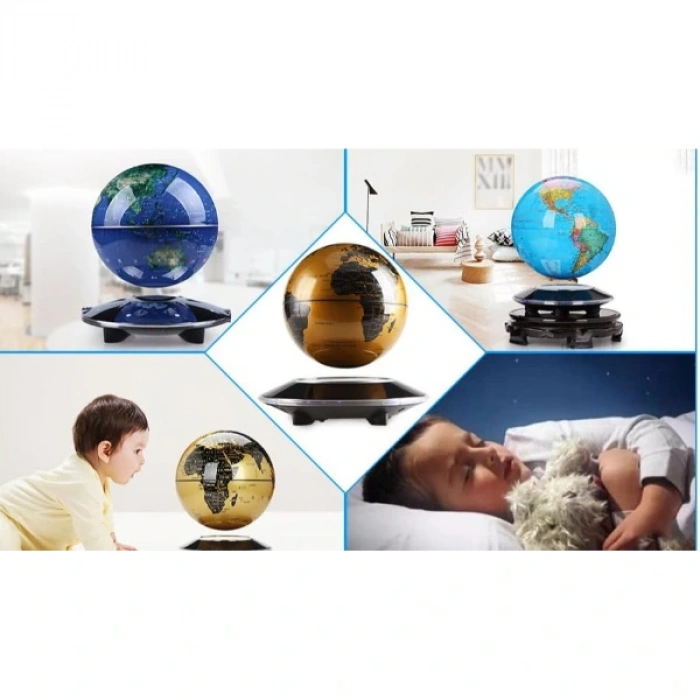 Manyetik Dünya Küre Işıklı