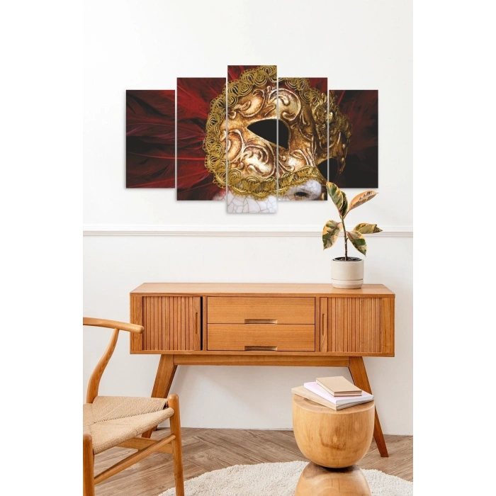 Manzara 5 Parçalı Mdf Tablo 60 x 100