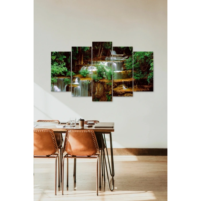 Manzara 5 Parçalı Mdf Tablo 60 x 100