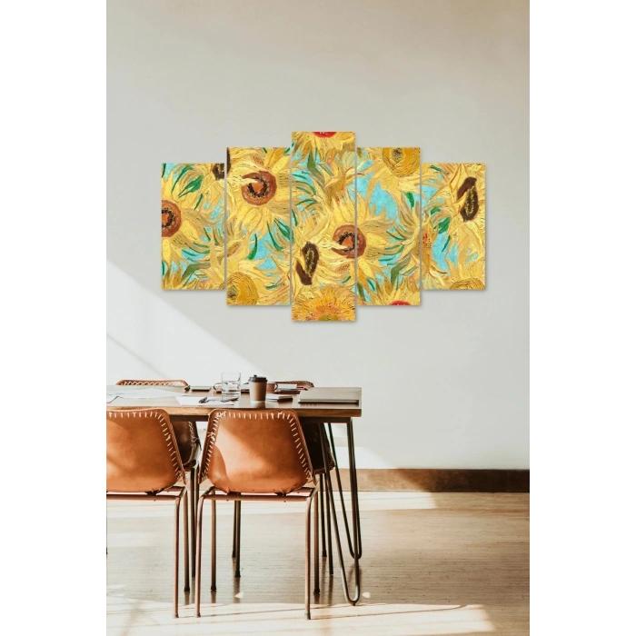 Manzara 5 Parçalı Mdf Tablo 60 x 100