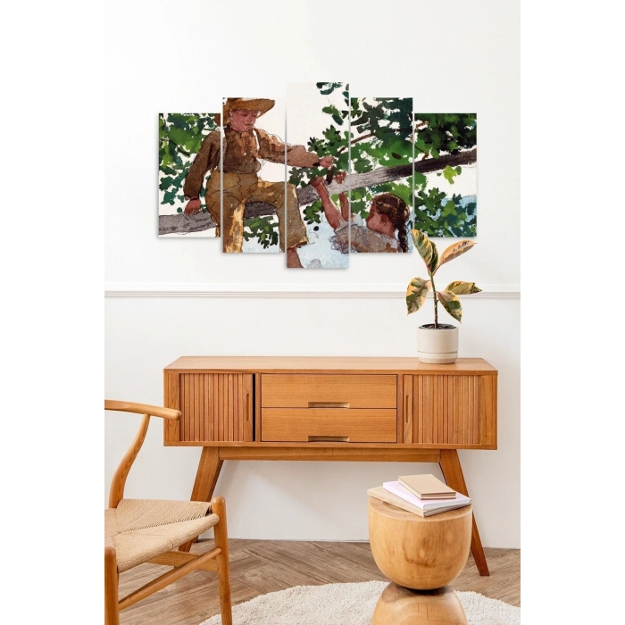 Manzara 5 Parçalı Mdf Tablo 60 x 100