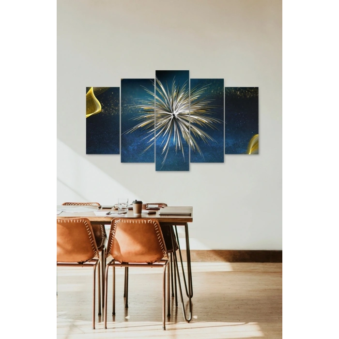 Manzara 5 Parçalı Mdf Tablo 60 x 100