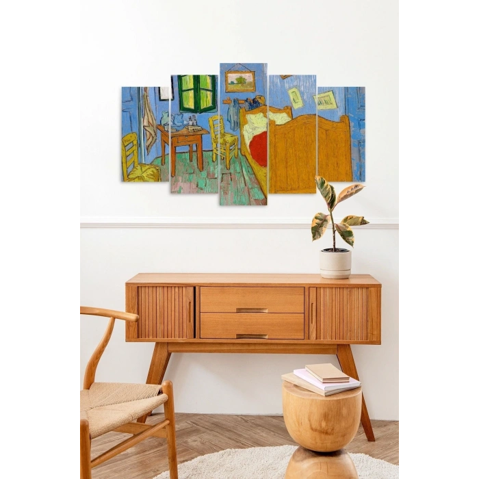 Manzara 5 Parçalı Mdf Tablo 60 x 100