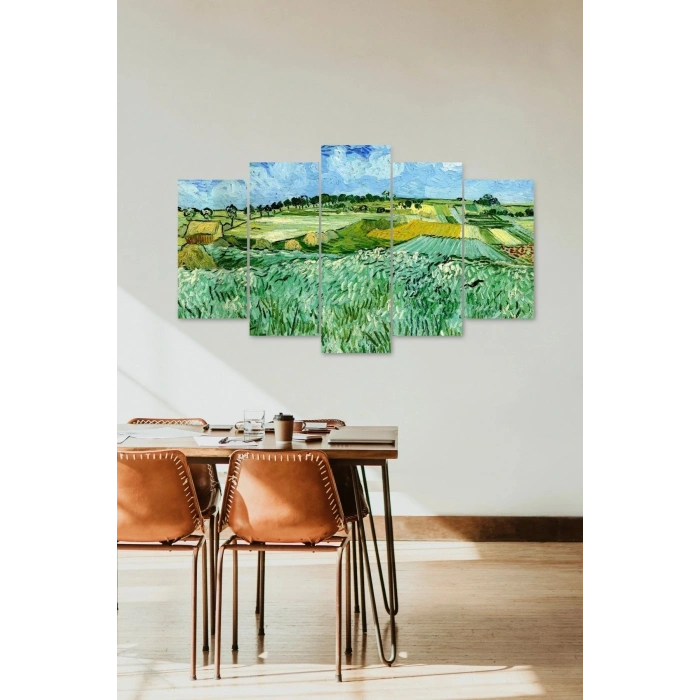 Manzara 5 Parçalı Mdf Tablo 60 x 100