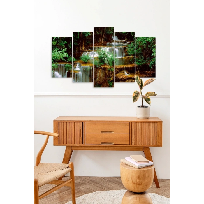 Manzara 5 Parçalı Mdf Tablo 60 x 100