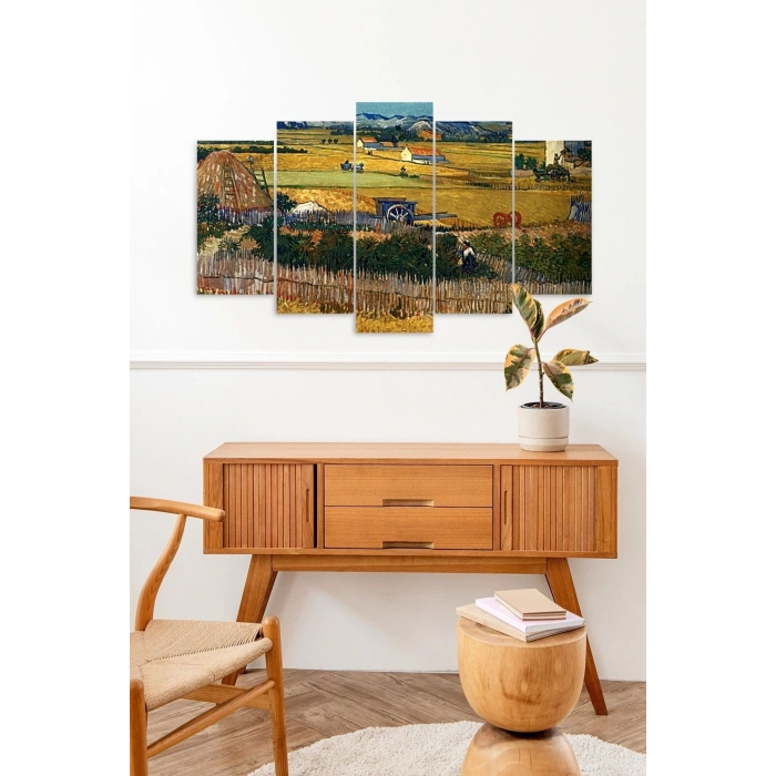 Manzara 5 Parçalı Mdf Tablo 60 x 100