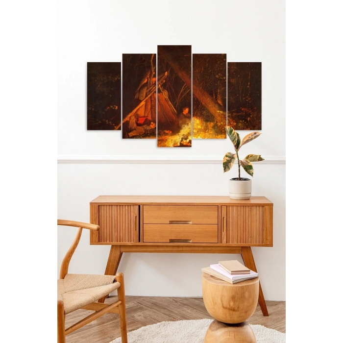 Manzara 5 Parçalı Mdf Tablo 60 x 100