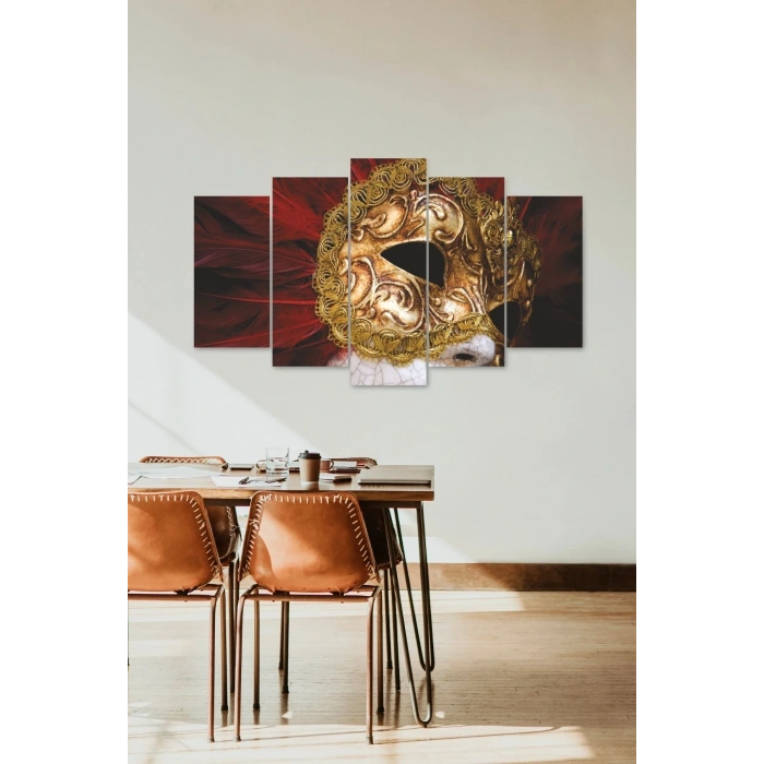 Manzara 5 Parçalı Mdf Tablo 60 x 100