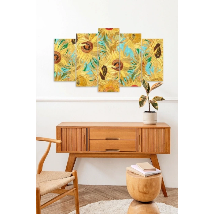 Manzara 5 Parçalı Mdf Tablo 60 x 100