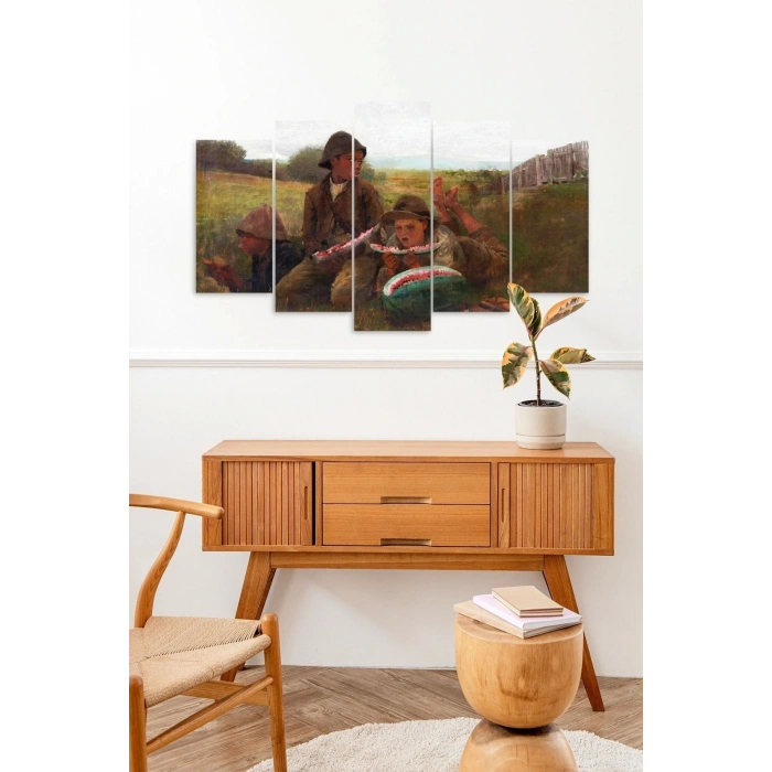 Manzara 5 Parçalı Mdf Tablo 60 x 100