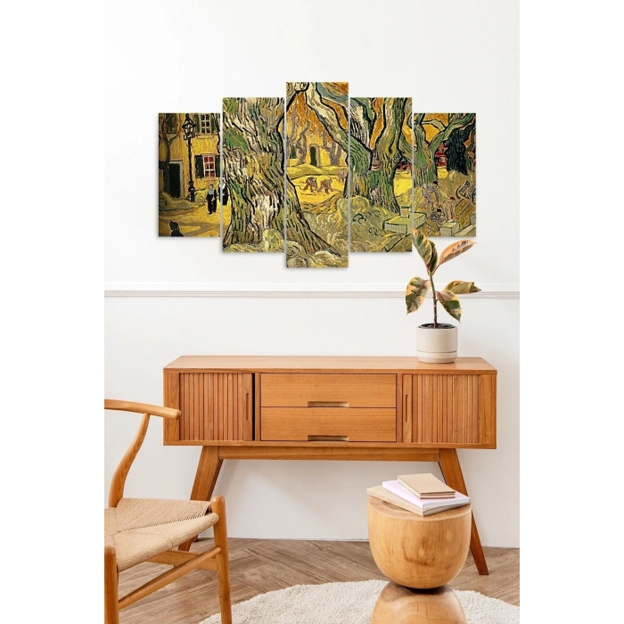 Manzara 5 Parçalı Mdf Tablo 60 x 100