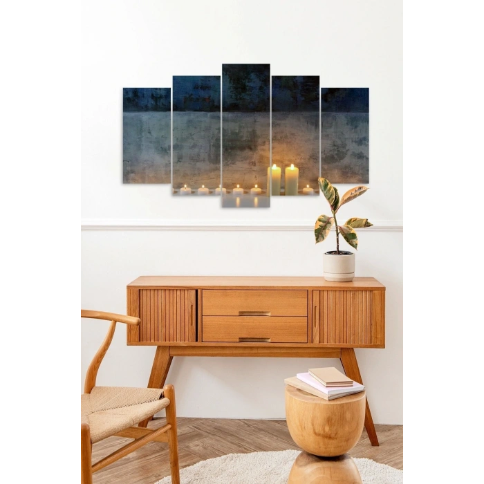 Manzara 5 Parçalı Mdf Tablo 60 x 100