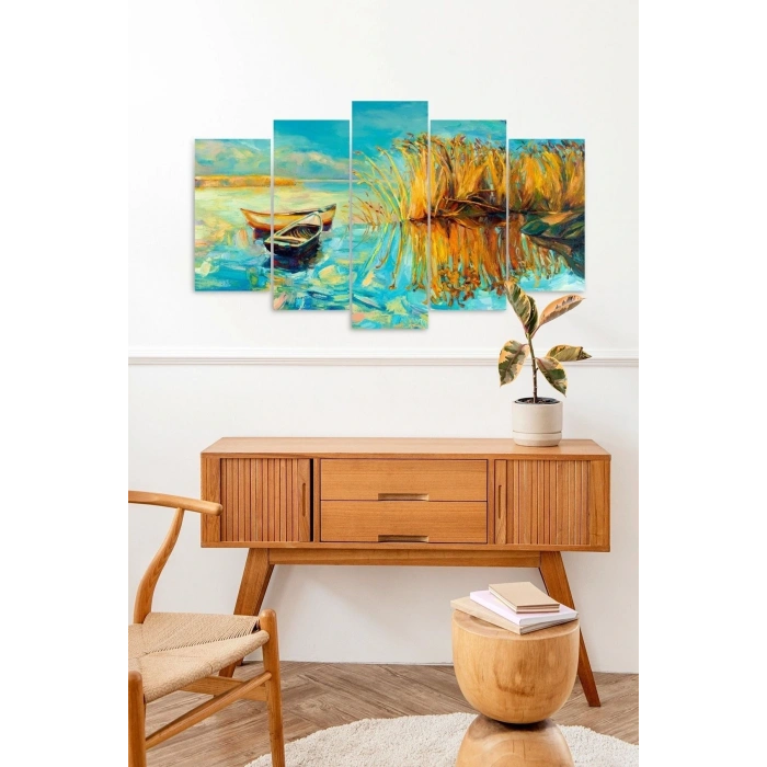 Manzara 5 Parçalı Mdf Tablo 60 x 100