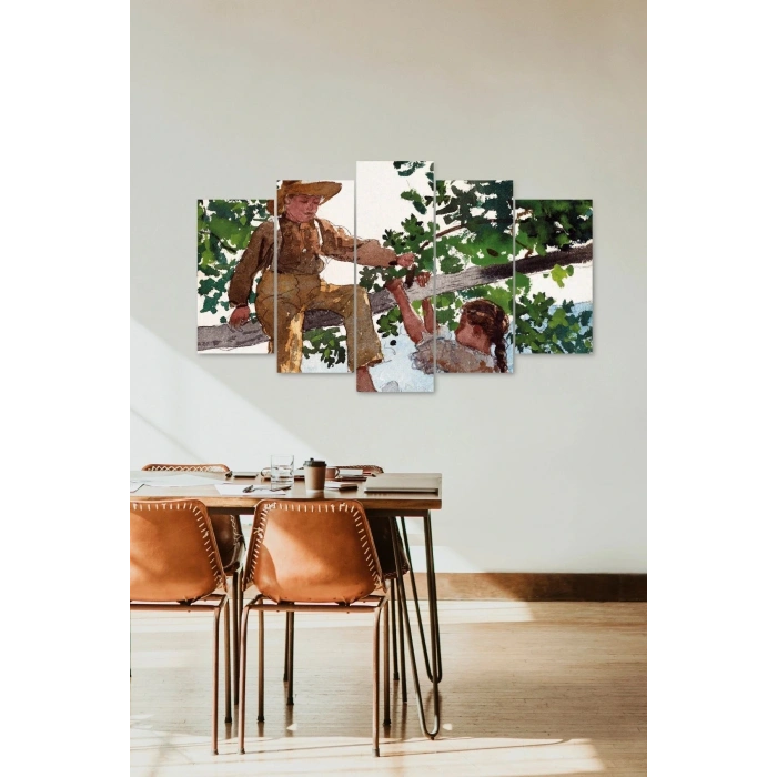 Manzara 5 Parçalı Mdf Tablo 60 x 100