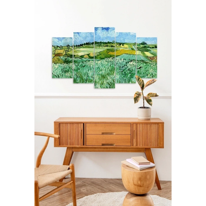 Manzara 5 Parçalı Mdf Tablo 60 x 100
