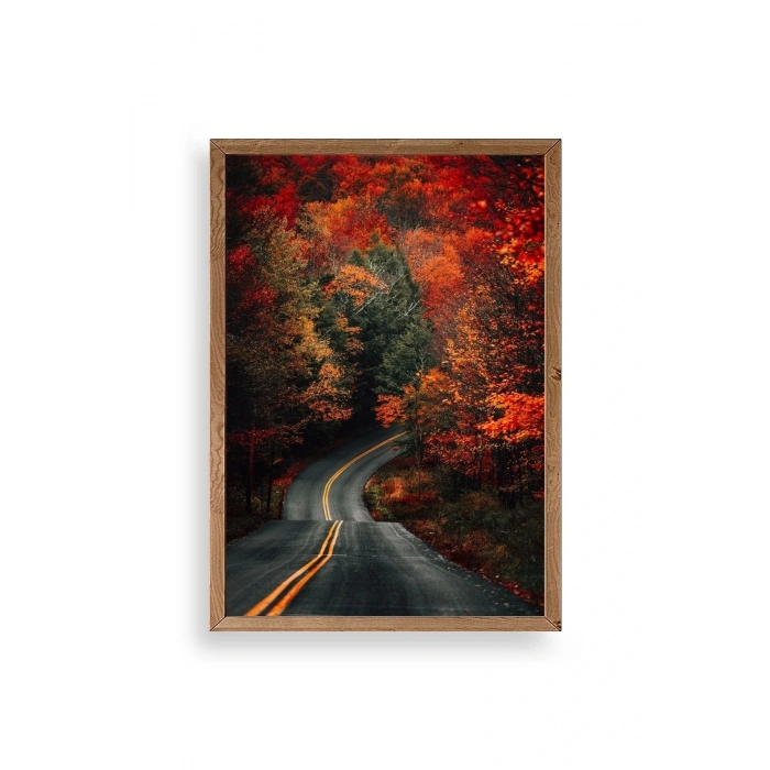 Manzara Ahşap Çerçeveli Tablo 17 x 23