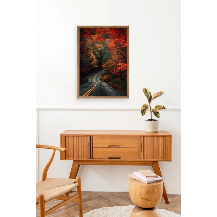 Manzara Ahşap Çerçeveli Tablo 17 x 23