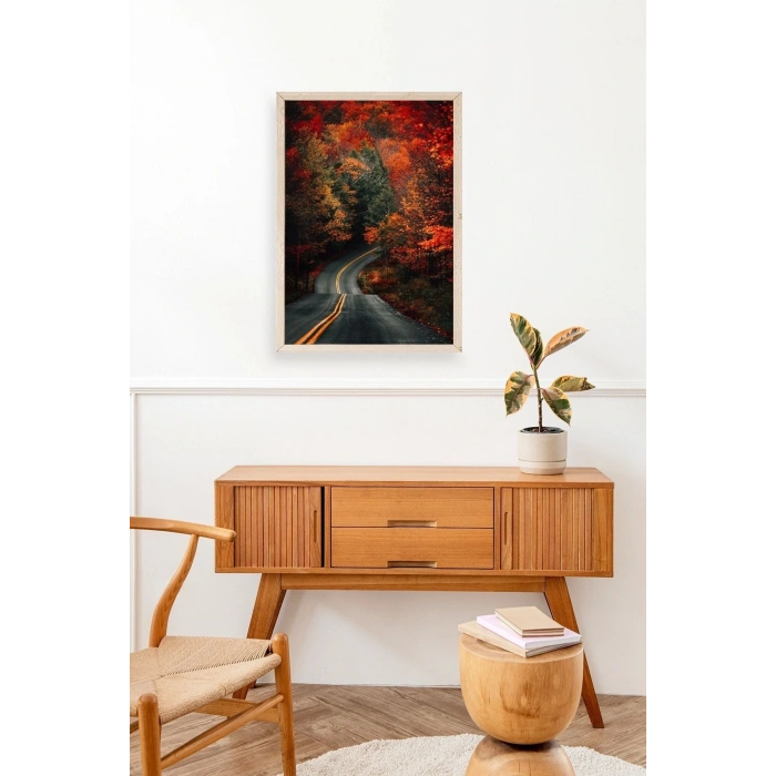 Manzara Ahşap Çerçeveli Tablo 30 x 42