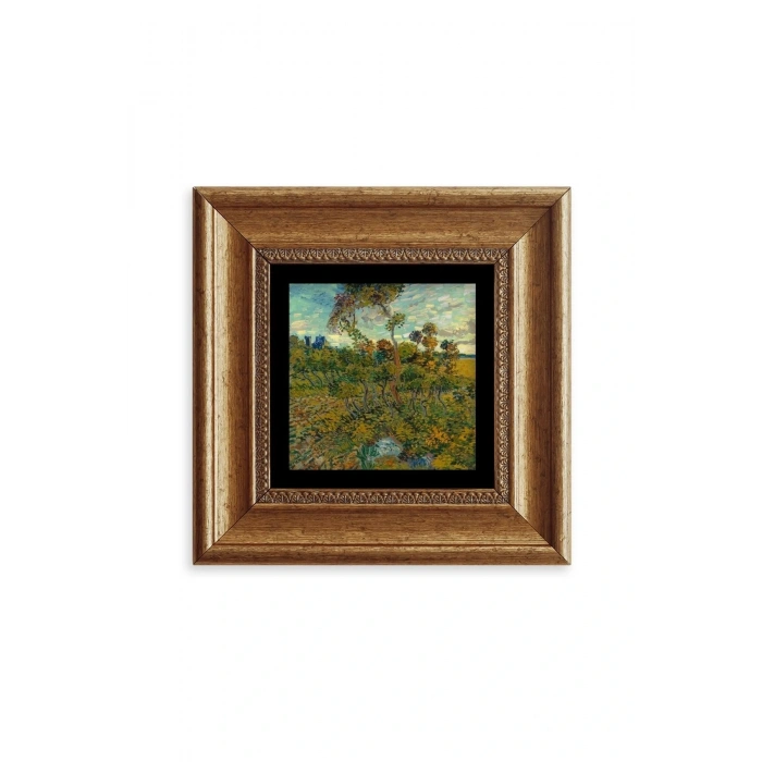 Manzara Çerçeveli Taş Tablo 20 cm