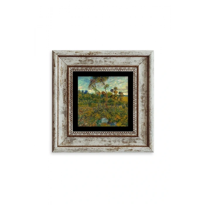 Manzara Çerçeveli Taş Tablo 20 cm