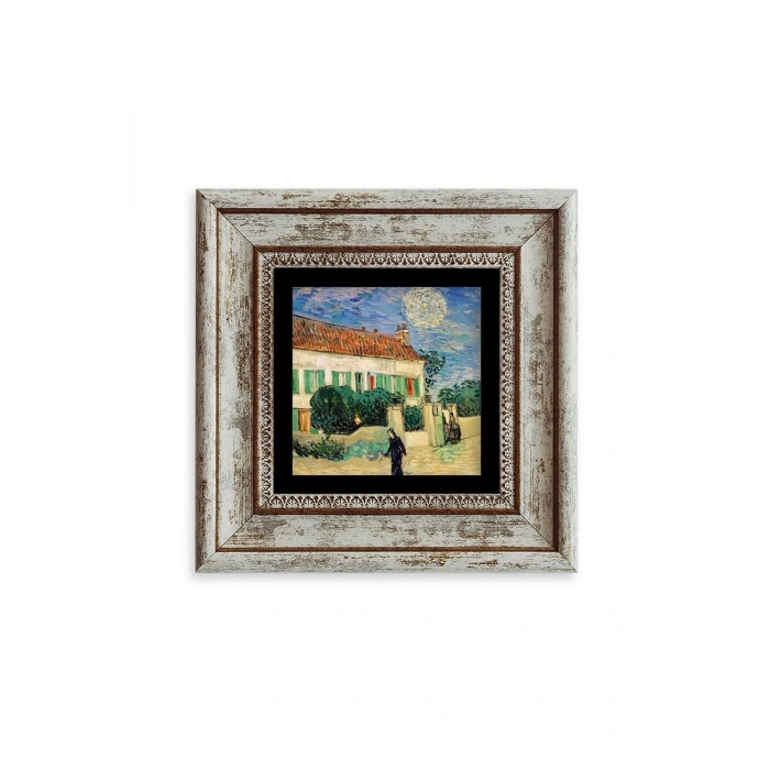 Manzara Çerçeveli Taş Tablo 20 cm