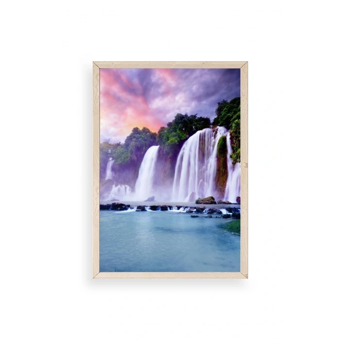 Manzara Doğa Ahşap Çerçeveli Tablo 30 x 42