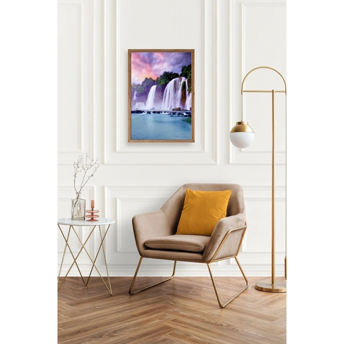 Manzara Doğa Ahşap Çerçeveli Tablo 30 x 42